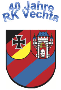 Postkarte 40 Jahre RK Vechta dunkel