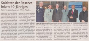 Soldaten der Reserve feiern 40-Jähriges OV 14.01.2014-2